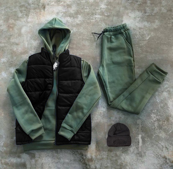 Комплект КЖШ (КОСТЮМ ЗИМА+ЖИЛЕТКА+ШАПКА) основной S M | Зображення 4