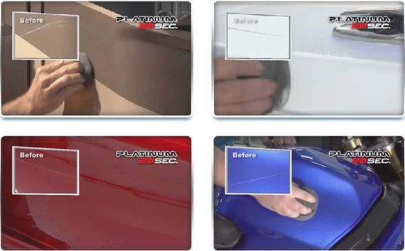Паста для видалення подряпин Platinum 20sec - полірувальна паста для авто | Зображення 1
