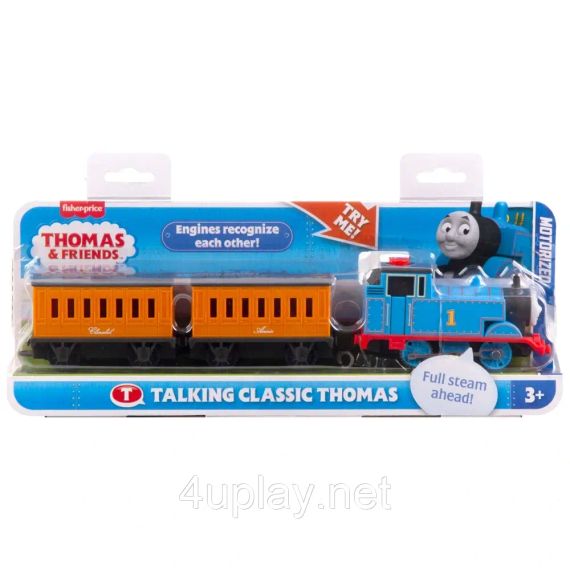 Паровозик Томас і друзі Моторизований поїзд Томас, що розмовляє, Thomas & Friends Motorized Train Talking Engine | Зображення 1