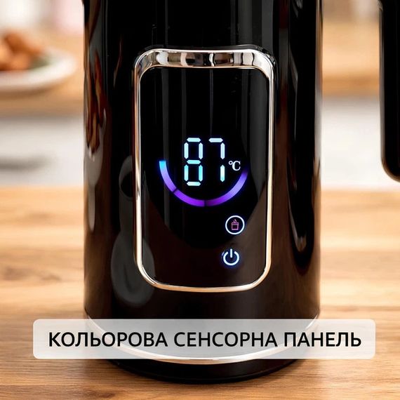 Электрочайник ZELMER ZCK8065 1.7 л черный | Зображення 1