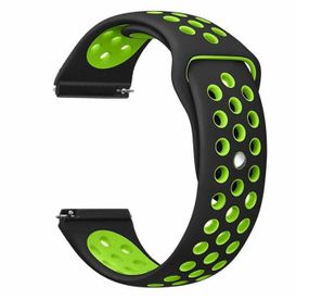 Спортивный ремешок Primo Perfor Sport для часов Motorola Moto 360 2nd gen (42 mm ) - Black&Green