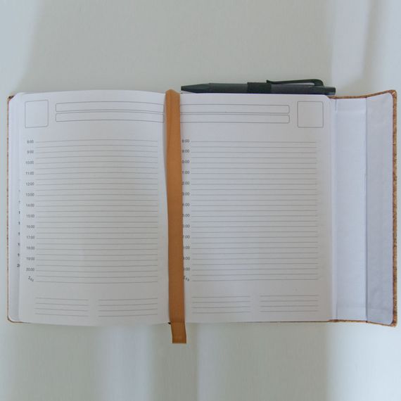 Щоденник-мотиватор на магнітах 21401-KR недатований, кора коркового дуба | Зображення 3