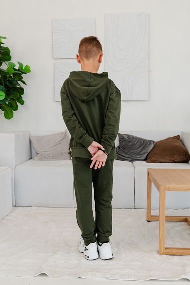 Костюм для хлопчика (підлітковий) Носи своє 140 Зелений (p-9814-104506) | Зображення 7