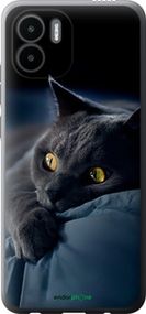 Чохол на Xiaomi Redmi A1 Димчастий кіт "825u-2768-2448"