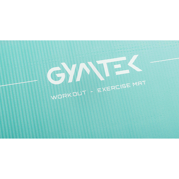 Килимок (мат) для фітнесу та йоги Gymtek NBR 1,5см салатовий | Зображення 4