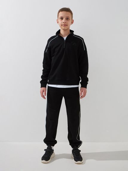 Костюм толстовка+штани для хлопчика Dinomin 394 152 см Чорний shop (2000999453984)