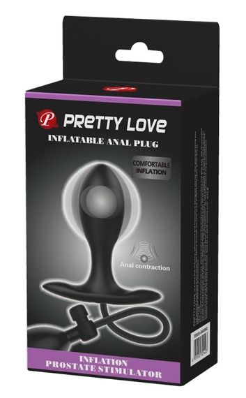 Анальный стимулятор расширяющийся Pretty Love Inflable Anal Plug, BI-040096Q sexstyle | Зображення 8
