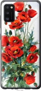 Чехол на Samsung Galaxy A41 A415F Маки из силикона FCh_018537
