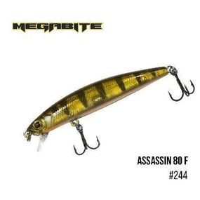 Воблер Megabite  Assassin 80 F (80 мм, 7,8 гр, 0,4 m) (244)