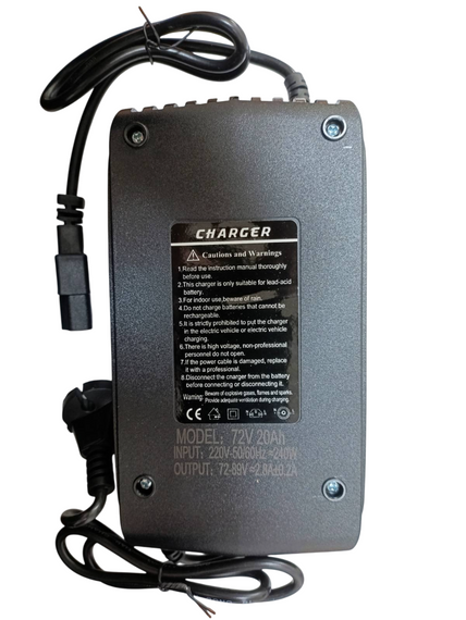 Зарядний пристрій 72V 20Ah Fada для електровелосипеда Crosser TR-1 505211 | Зображення 1