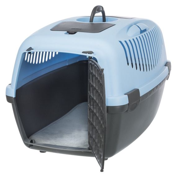 Термо-килимок Trixie для котів Capri 3 у переноску плюшевий сірий 29х51 см | Зображення 3