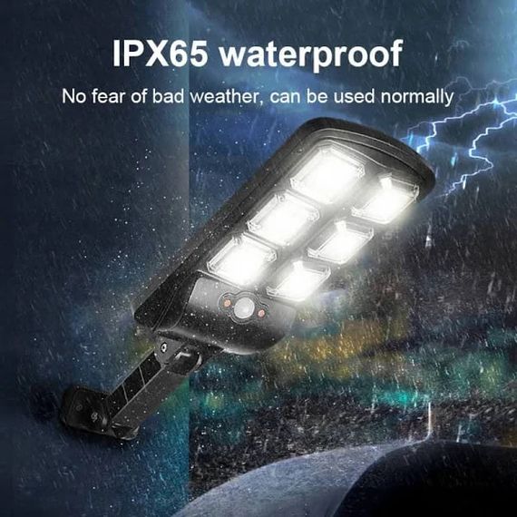 Вуличний Led прожектор сенсорний із сонячною панеллю і пультом XPRO LL-660 (MER-15371_313) | Зображення 8