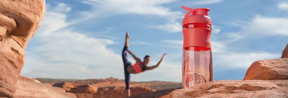 Шейкер спортивний (пляшка) BlenderBottle SportMixer 28oz/820ml Coral (Original) | Зображення 7