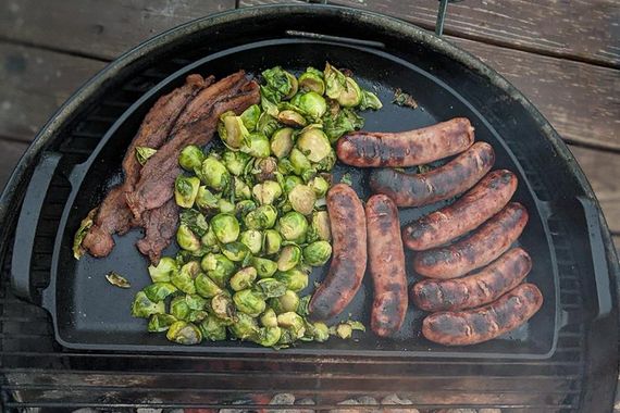 Піддон планча чавунний Slow and Sear Drip ''N Griddle Pan Cast Iron SnS CI-PAN Код: 009477 | Зображення 2