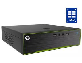 ПК GameMax M200 SFF / Intel Celeron J3455 (4 ядра по 1.5 - 2.3 GHz) / 8 GB DDR3 / 120 GB SSD / Intel HD Graphics 500 б/в