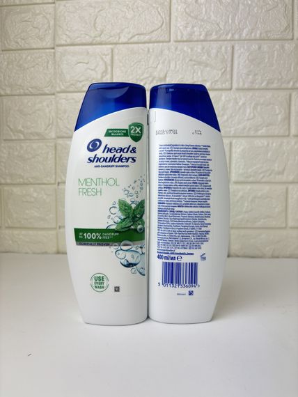 Head & Shoulders Шампунь проти лупи Свіжість ментолу 400 мл