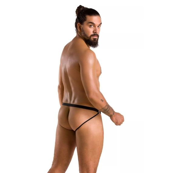 Труси чоловічі Passion 034 SLIP OPEN LUKE black L/XL | Зображення 1