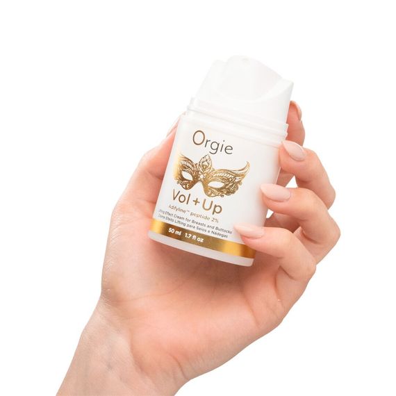 Крем з ефектом ліфтингу для грудей та сідниць Orgie – Vol + Up (50 мл), пептид Adifyline™ | Зображення 1