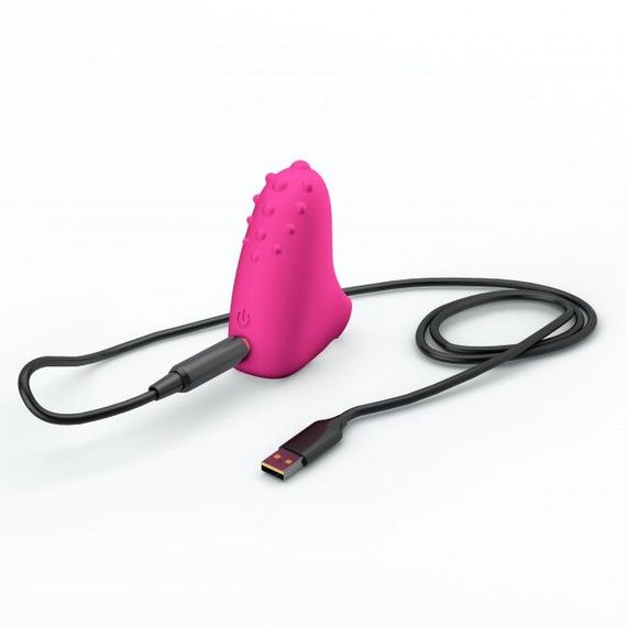 Вібратор на палець Dorcel MAGIC FINGER Rose перезаряджуваний, 3 режими роботи | Зображення 4