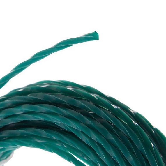 Волосінь для тримера "квадрат" кручена, 3,0 мм*15 м INTERTOOL DT-2325 | Зображення 1