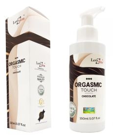 Ароматизований лубрикант та масажний гель 2 в 1 з збуджуючим ефектом Love Stim - Orgasmic Touch Chocolate, 150 ml sexstyle