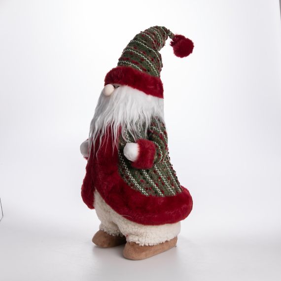 Новорічна фігурка Скандинавський Санта 21×20×53 (см) Червоний CR-4-8 | Зображення 1