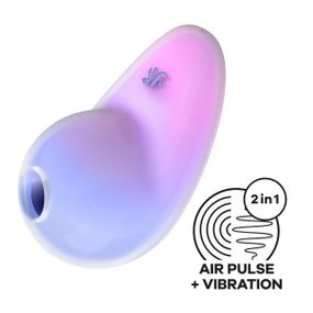 Вакуумный стимулятор с вибрацией Satisfyer Pixie Dust Violet/Pink Sex Aura