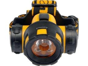 Ліхтарик налобний 3 функції 1 LED 1W VOREL-88673