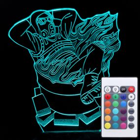 Акриловый светильник-ночник с пультом 16 цветов Сталкер tty-n001099