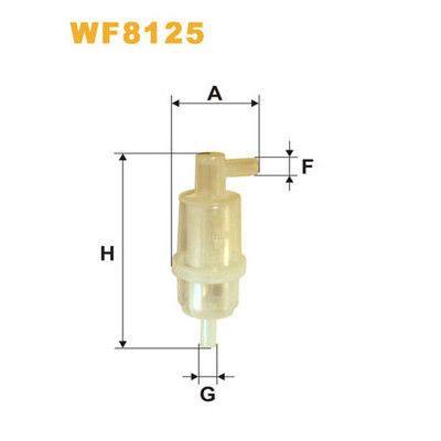 Фильтр топливный Wixfiltron WF8125