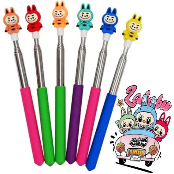 Телескопічна указака "Лабубу", пікмі паличка | Зображення 3