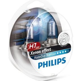 13972MDBVS2 (PHILIPS) H7 MasterDuty BlueVision 24V 70W PX26d Set 2 pc.