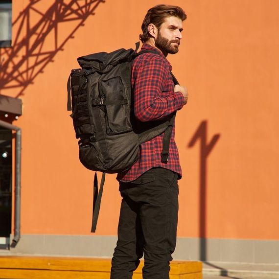 Рюкзак чоловічий тактичний похідний 70, Тактичний рюкзак солдатський ЗСУ військовий штурм CL-83 | Зображення 9