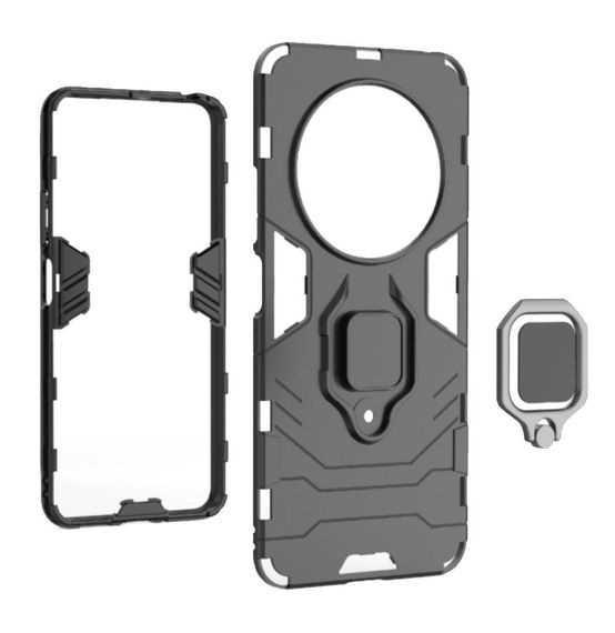 Чехол бампер Primolux Ring Armor для Xiaomi Redmi 14C 4G - Black | Зображення 5