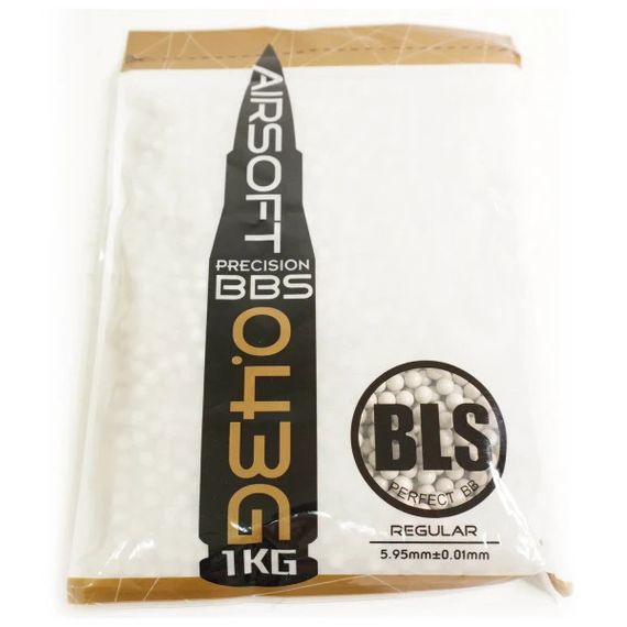 Шарики для страйкбола BLS BLS-WHITE-043-1 0.43 1 кг 2350 шт белые