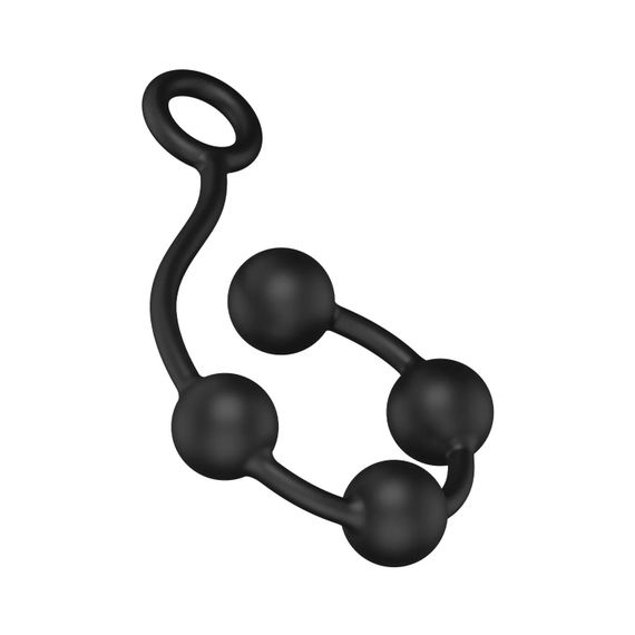 Анальные шарики Nexus Excite Medium Anal Beads, силикон, макс. диаметр 2,5см | Зображення 1