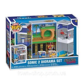 Игровой набор Bitty POP! Boxes серии Соник - Еж Соник