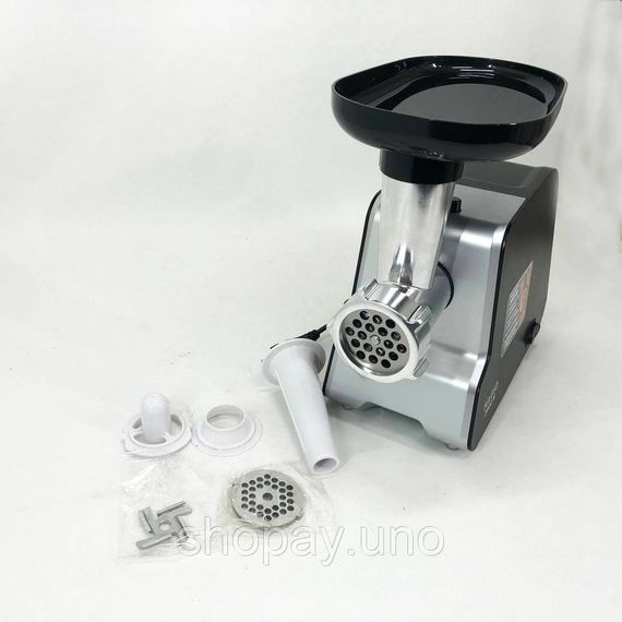 Мясорубка Magio MG-268 N 2000 Вт мясорубка для мяса электромясорубка для шинковки электромясорубка для дома | Зображення 2