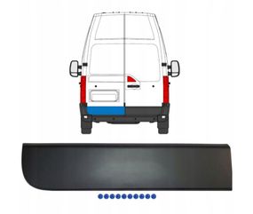 Opel Movano B (от 2010-) молдинг обшивка задней левой двери, 9036100Q0B Опель Мовано Б