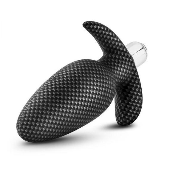 Анальна пробка з вібрацією 3 в 1 BLUSH SPARK THROTTLE AV-01 CARBON FIBER Sex Aura | Зображення 2