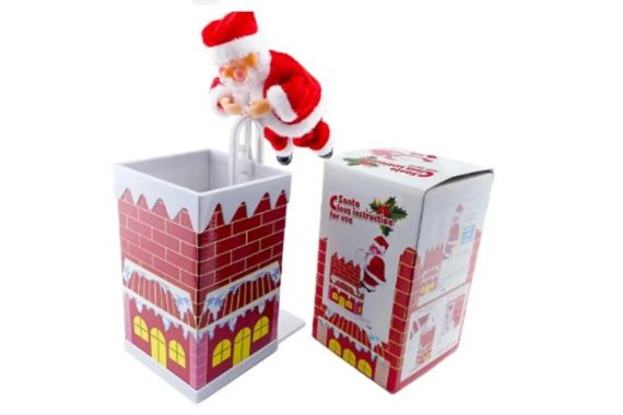 Інтерактивна іграшка "Санта-Клаус у димарі" | Зображення 3