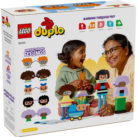 Конструктор LEGO DUPLO Town Конструктор людей із сильними емоціями 71 деталей (10423) | Зображення 4