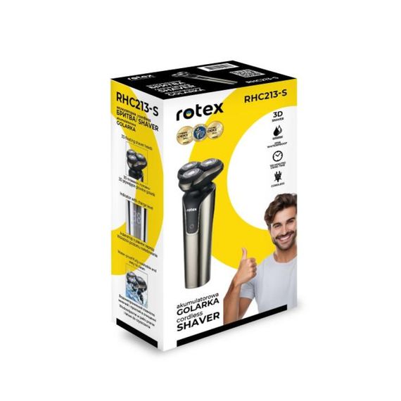 Електробритва Rotex RHC213-S 5 Вт сіра | Зображення 8