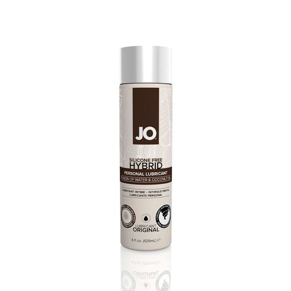 Крем-змазка з кокосовою олією System JO Silicone Free Hybrid ORIGINAL, 120 мл