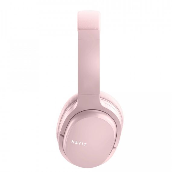 Беспроводные наушники с микрофоном HAVIT HV-I62 Deep Pink складные, до 20 ч работы | Зображення 4