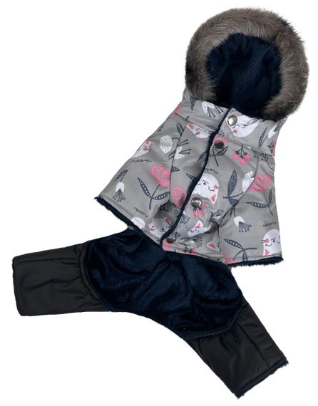 Зимовий комбінезон на хутрі котики AM-24 | Зображення 3