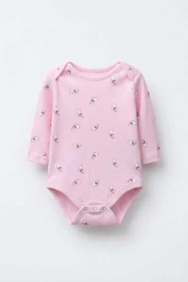 Дитяче боді для новонародженої дівчинки Zara 68 см Рожевий (25120909B2)