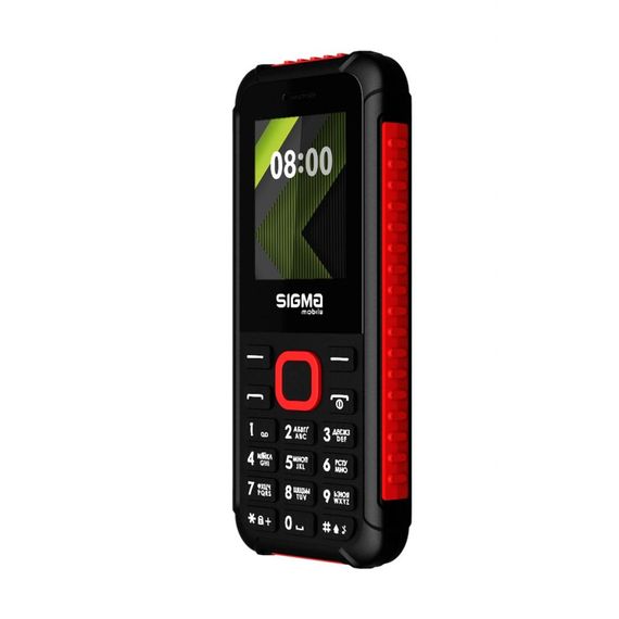 Мобільний телефон Sigma X-style 18 Track Black-Red (4827798854426) | Зображення 1