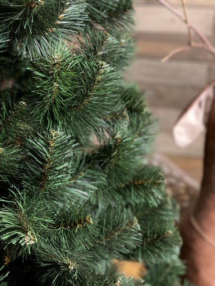 Ялинка штучна новорічна звичайна 2 м зелена | Зображення 4