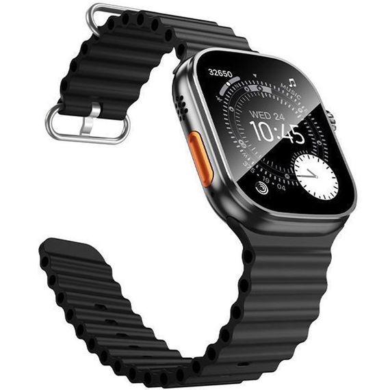 Смарт-часы Hoco Y42 Ultra Smart sports watch (call version) Black | Зображення 2